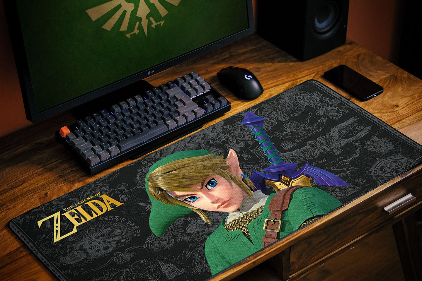 Tappetino per mouse Link di Zelda