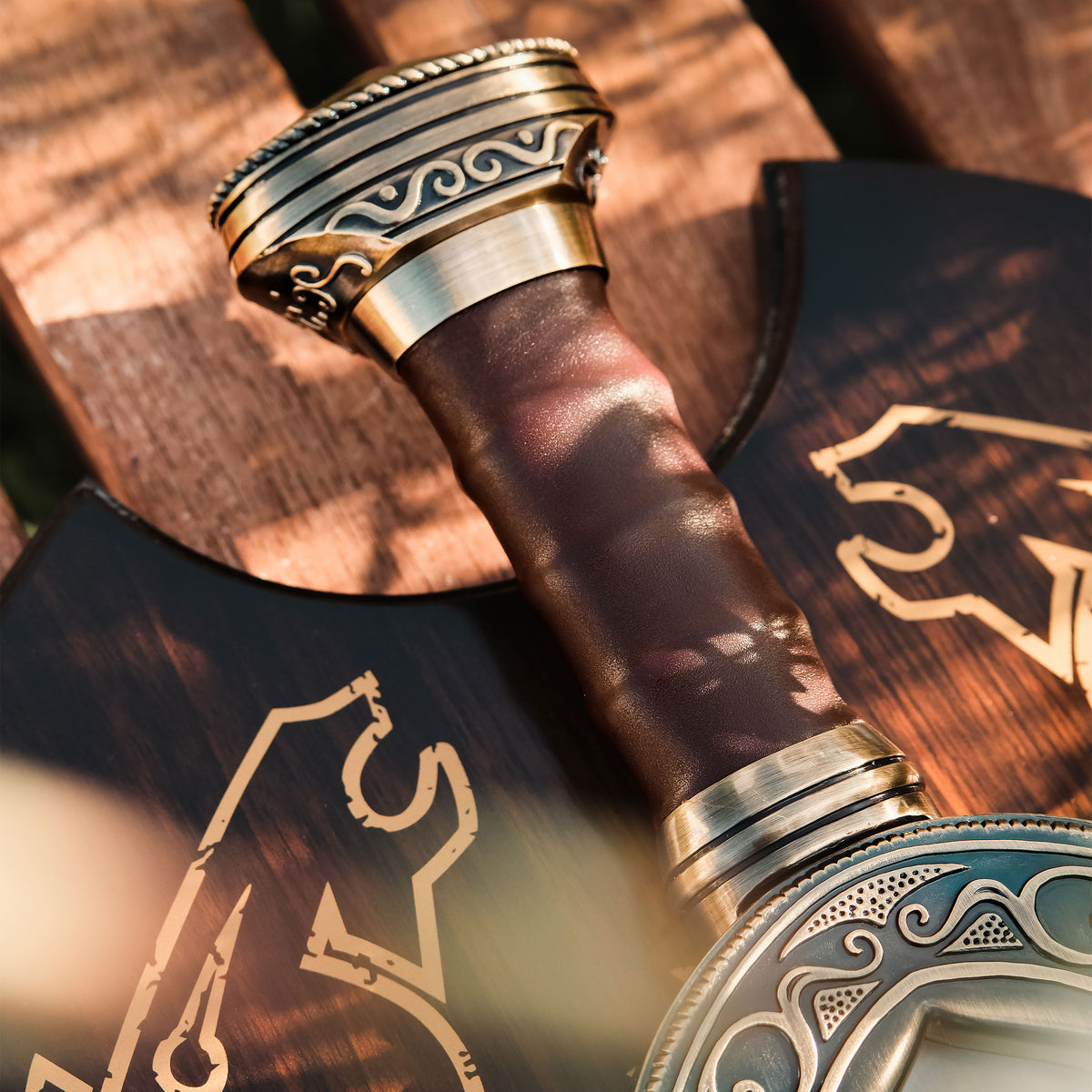 Immagine del prodotto Herugrim – Replica della spada del re Théoden – Il Signore degli Anelli