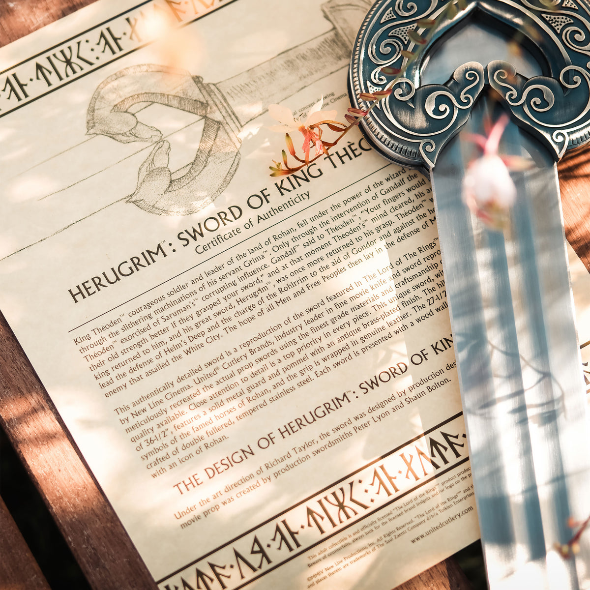 Product image Herugrim – King Théoden’s Sword Replica – The Lord of the Rings