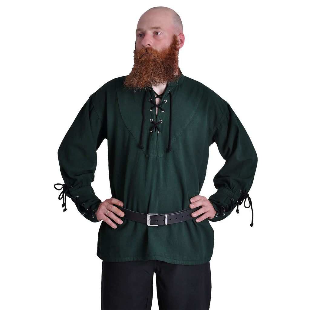 Immagine del prodotto Camicia medievale verde scuro