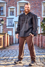 Immagine del prodotto Camicia con volant nera