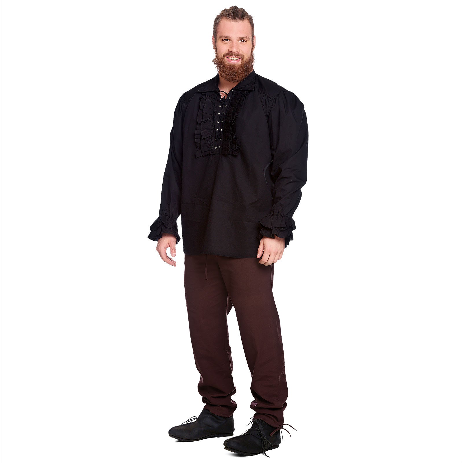 Immagine del prodotto Camicia con volant nera