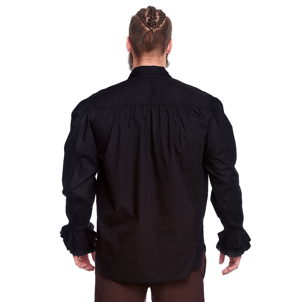 Immagine del prodotto Camicia con volant nera