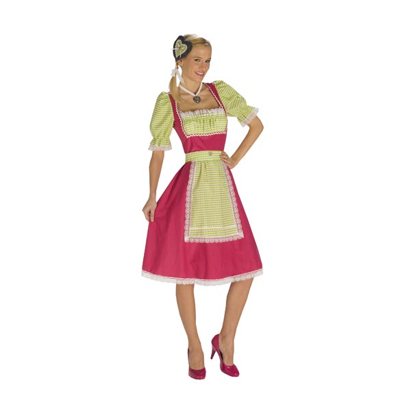 Immagine del prodotto Abito tradizionale, Dirndl midi con grembiule