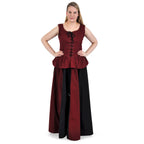 Immagine del prodotto Stella - Gonna medievale nero-rosso