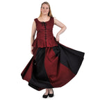 Immagine del prodotto Stella - Gonna medievale nero-rosso