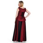 Immagine del prodotto Stella - Gonna medievale nero-rosso