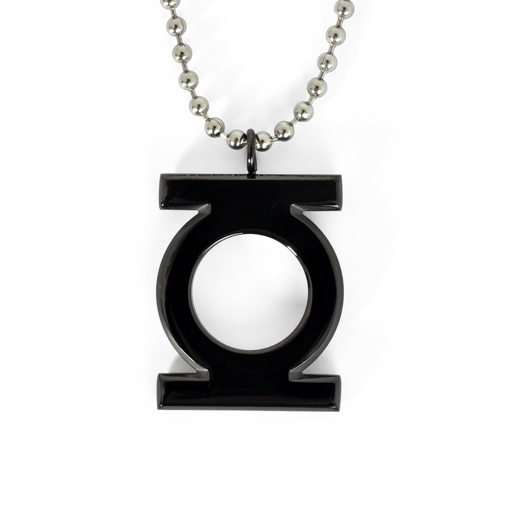 Immagine del prodotto Green Lantern - Ciondolo nero con logo su catena