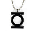 Immagine del prodotto Green Lantern - Ciondolo nero con logo su catena