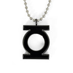 Immagine del prodotto Green Lantern - Ciondolo nero con logo su catena