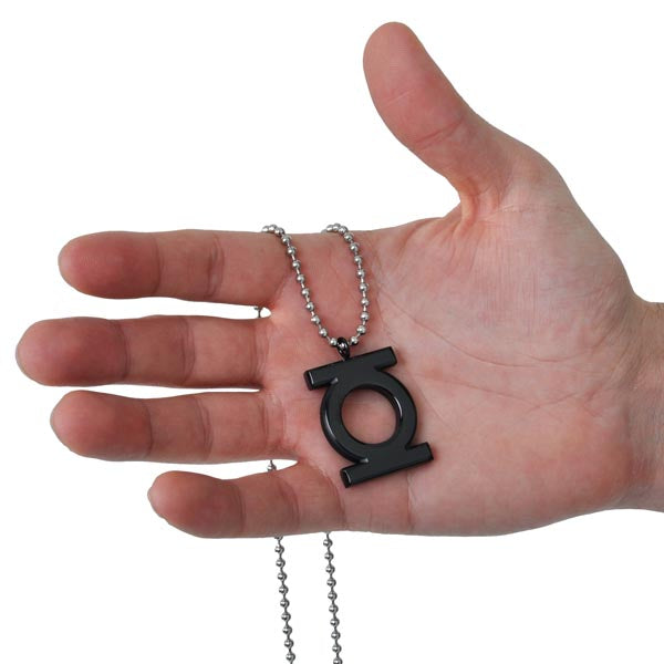 Immagine del prodotto Green Lantern - Ciondolo nero con logo su catena