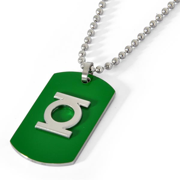 Immagine del prodotto Green Lantern - Ciondolo verde con catena