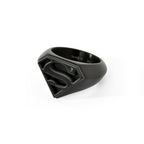 Immagine del prodotto Anello con emblema di Superman nero
