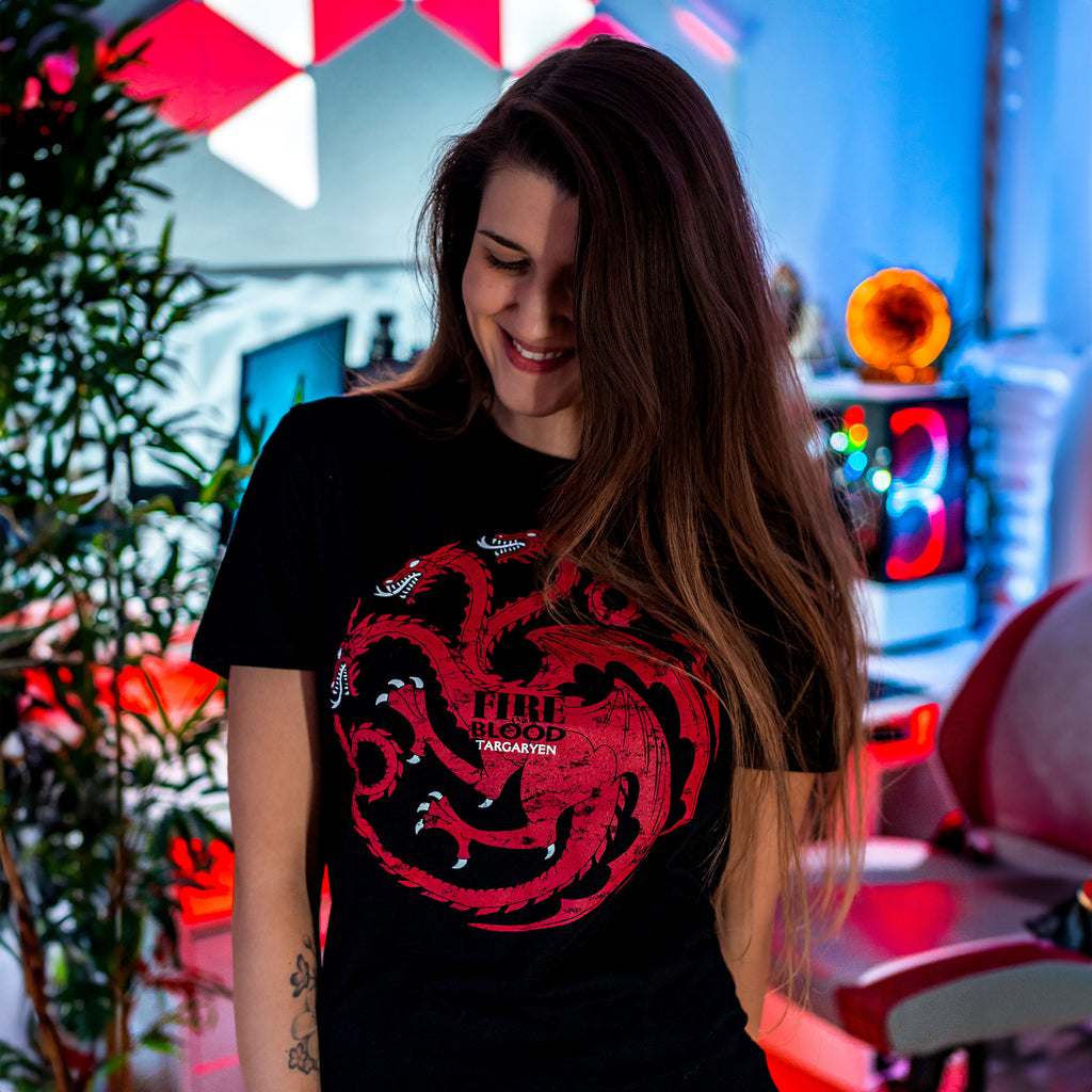 Immagine del prodotto T-shirt della Casa Targaryen di Game of Thrones