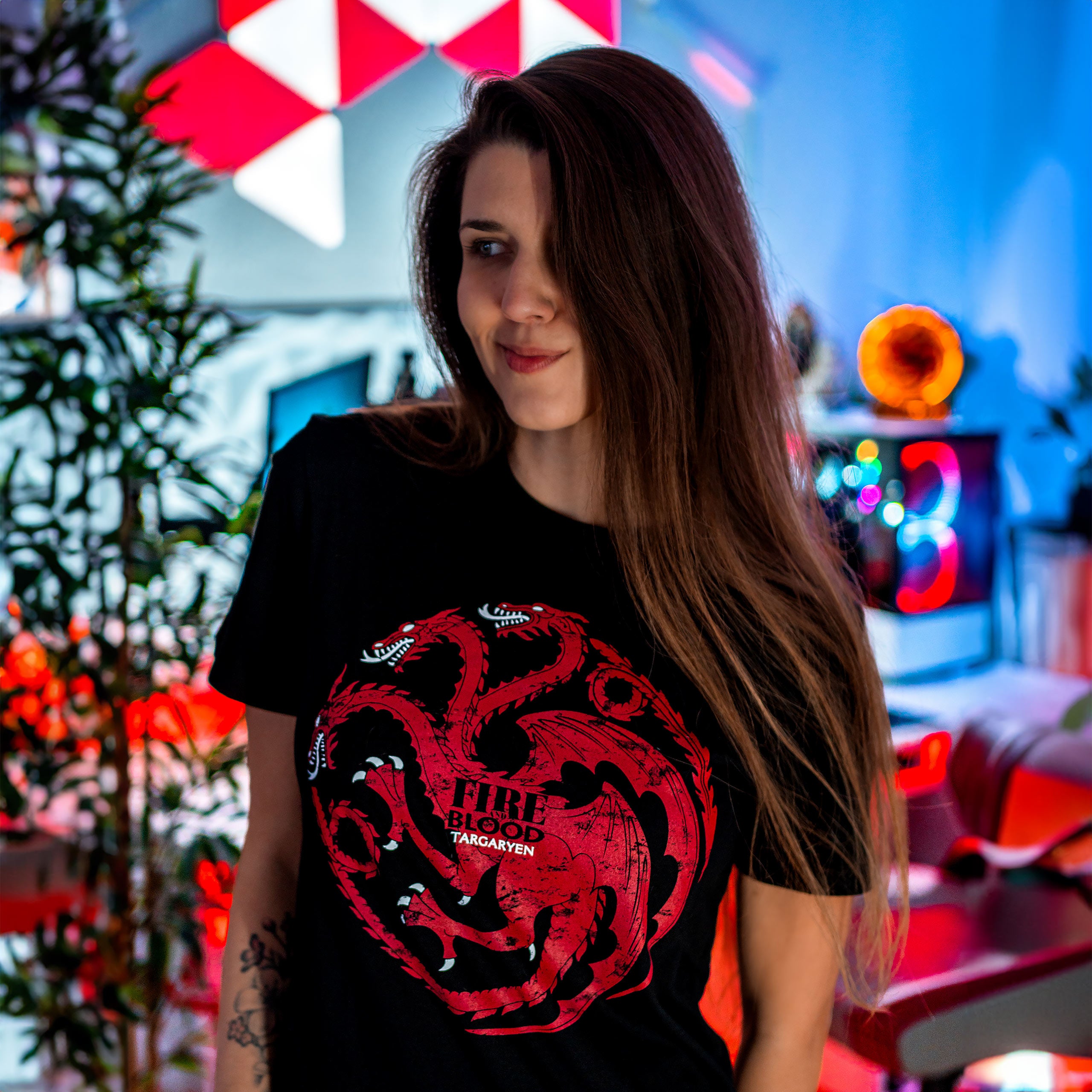 Immagine del prodotto T-shirt della Casa Targaryen di Game of Thrones