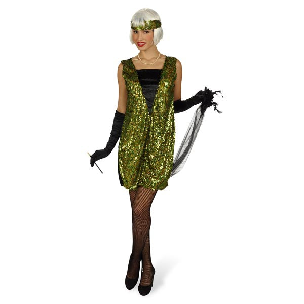 Immagine del prodotto Abito Charleston con paillettes - Costume da donna