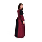 Immagine del prodotto Vestito medievale Elena bordeaux-nero