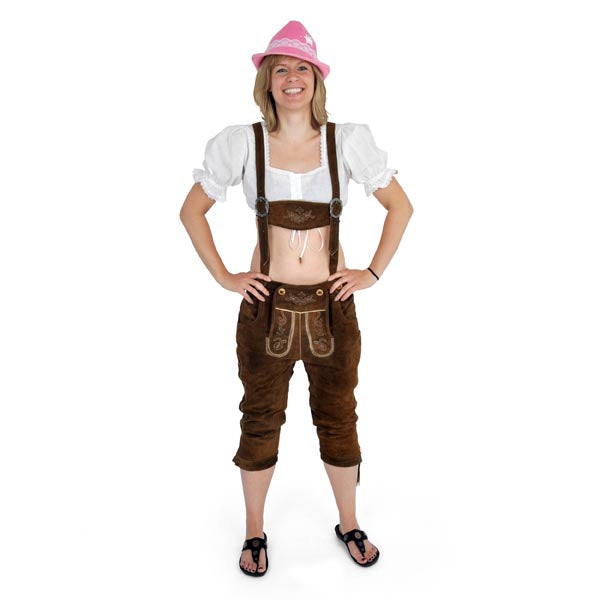 Immagine del prodotto Pantaloni tradizionali classici in vera pelle per donne