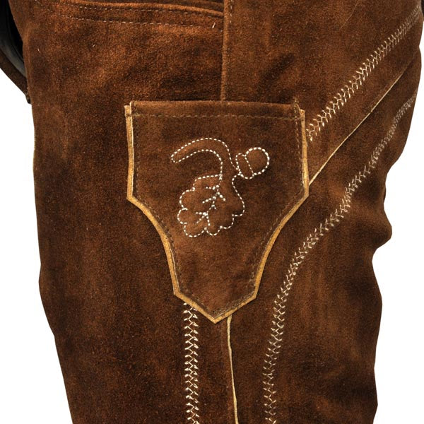 Immagine del prodotto Pantaloni tradizionali classici in vera pelle per donne