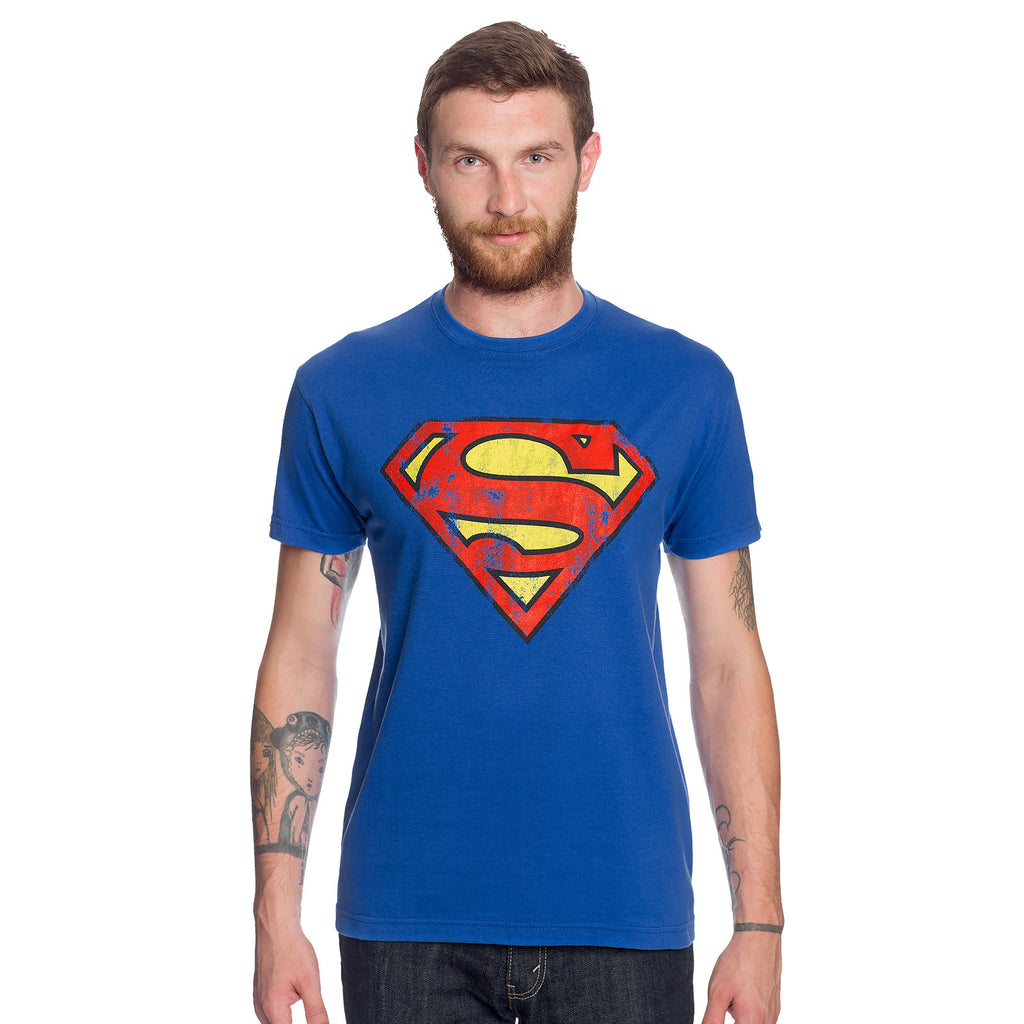 Immagine del prodotto Superman - Maglietta con logo retrò