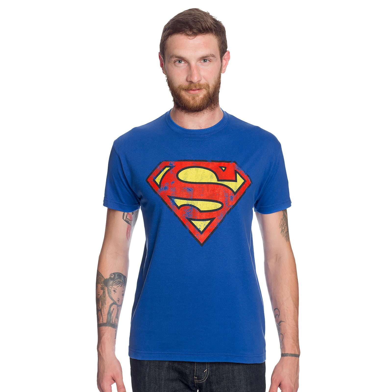 Immagine del prodotto Superman - Maglietta con logo retrò