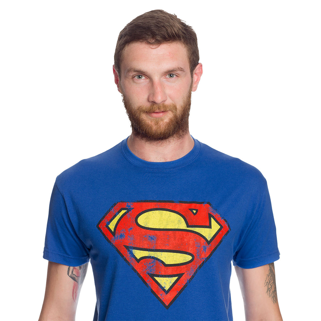 Immagine del prodotto Superman - Maglietta con logo retrò