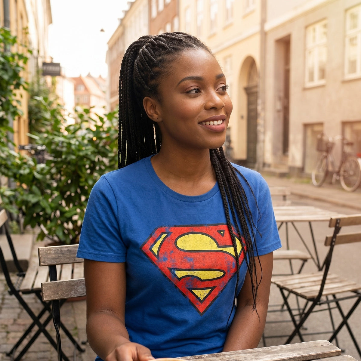 Immagine del prodotto Superman - Maglietta con logo retrò