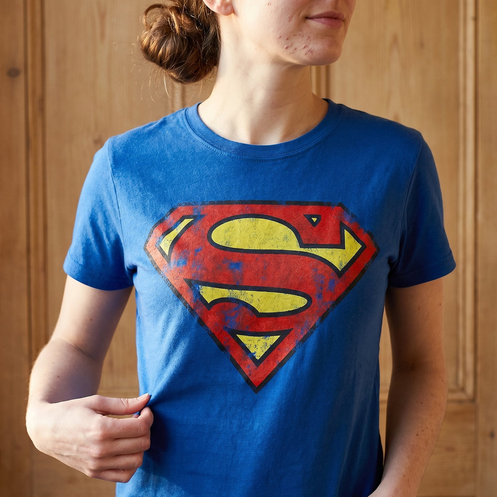 Immagine del prodotto Superman - Maglietta con logo retrò