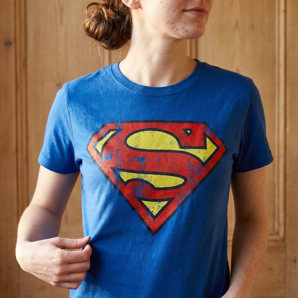 Immagine del prodotto Superman - Maglietta con logo retrò