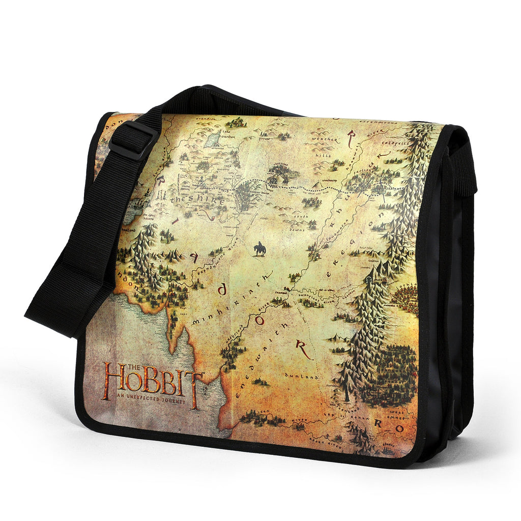 Immagine del prodotto Il Signore degli Anelli - Borsa da college con mappa della Terra di Mezzo