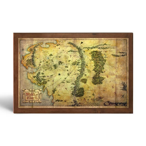 Immagine del prodotto Lo Hobbit - La mappa della Terra di Mezzo