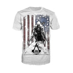 Product image Assassins Creed III - Burned Flag T-Shirt white
