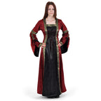 Immagine del prodotto Abito medievale Iris bordeaux-nero