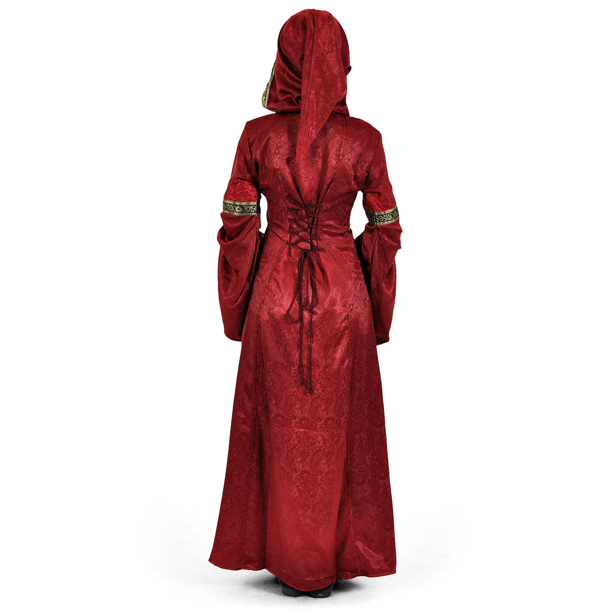 Immagine del prodotto Abito medievale Iris bordeaux-nero