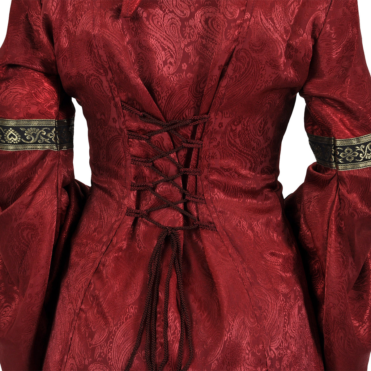 Immagine del prodotto Abito medievale Iris bordeaux-nero