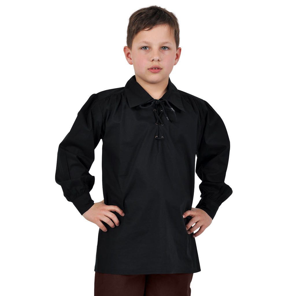 Immagine del prodotto Camicia medievale per bambini nera
