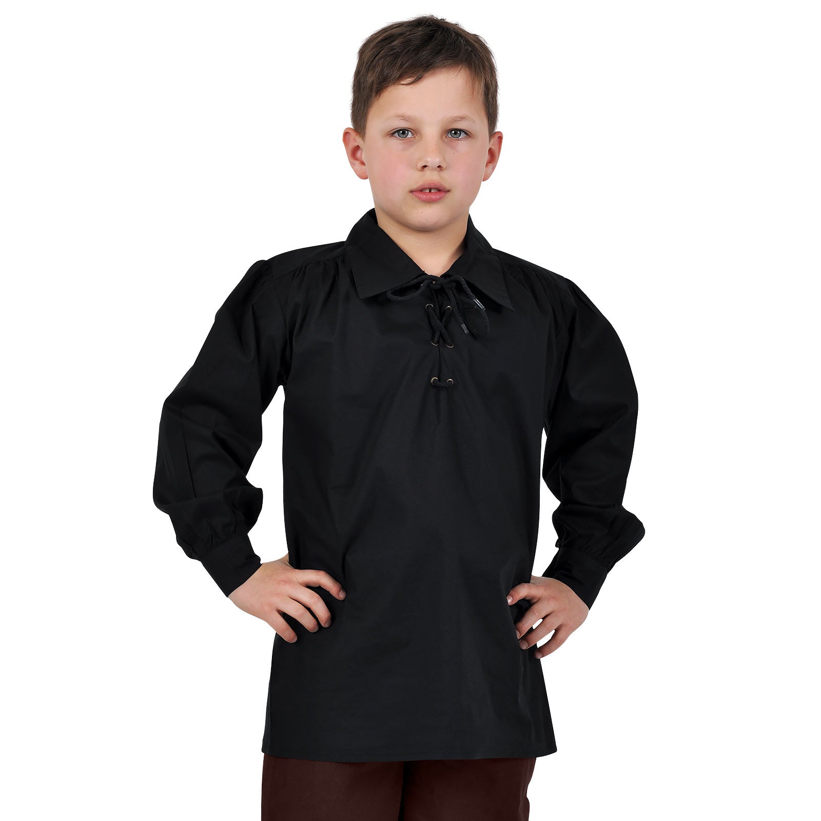 Immagine del prodotto Camicia medievale per bambini nera