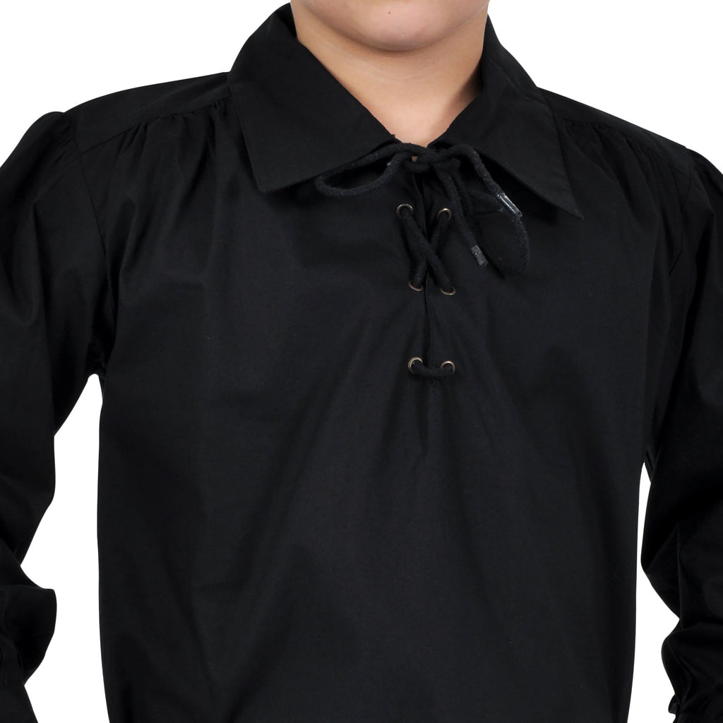 Immagine del prodotto Camicia medievale per bambini nera