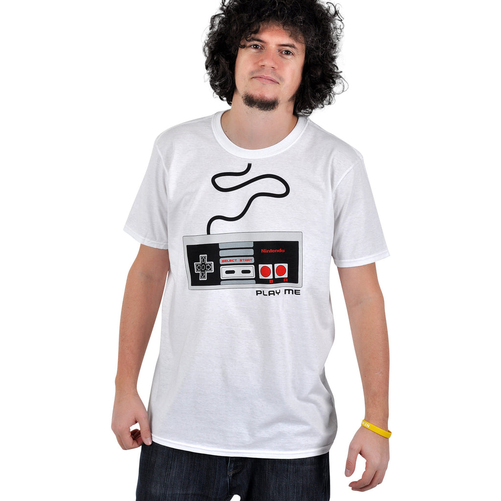 Immagine del prodotto Nintendo - T-shirt bianca controller NES