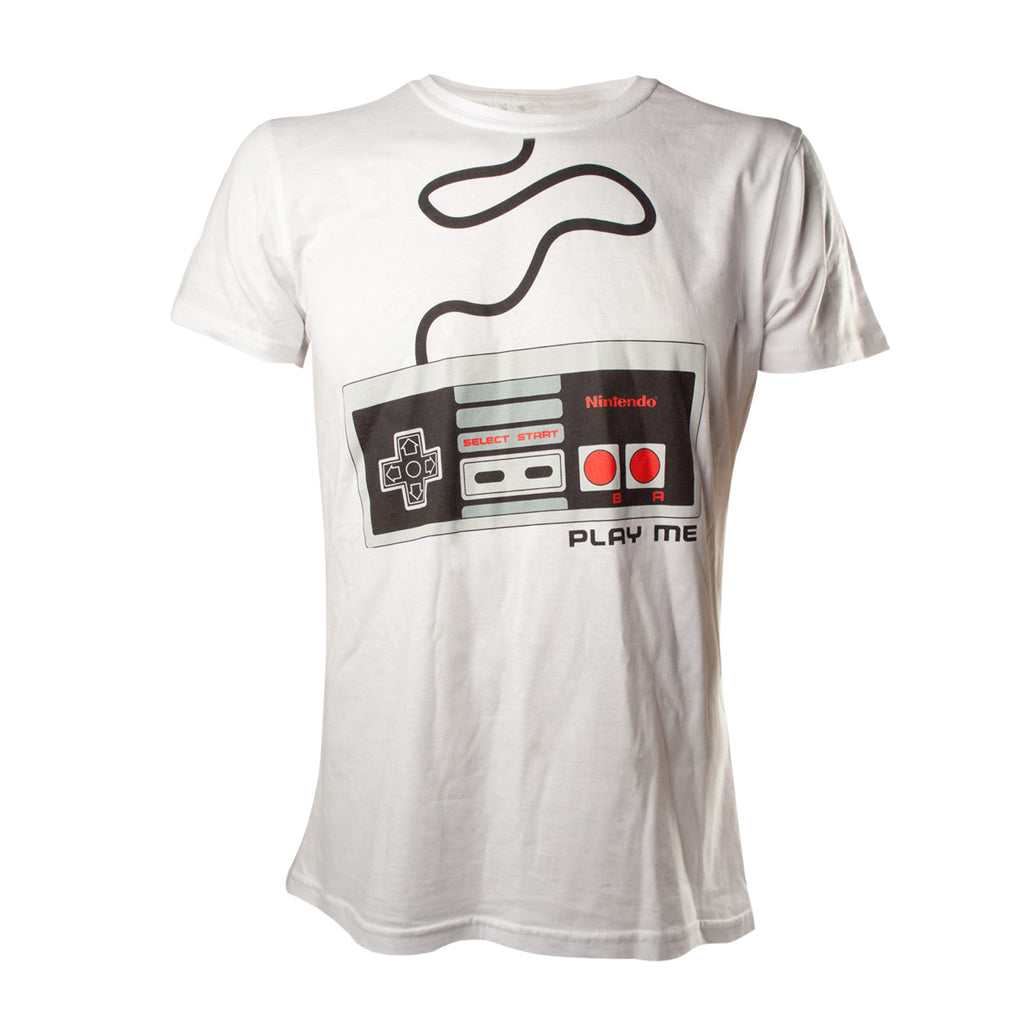Immagine del prodotto Nintendo - T-shirt bianca controller NES