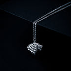 Immagine del prodotto Game of Thrones - Collana con stemma Stark in argento