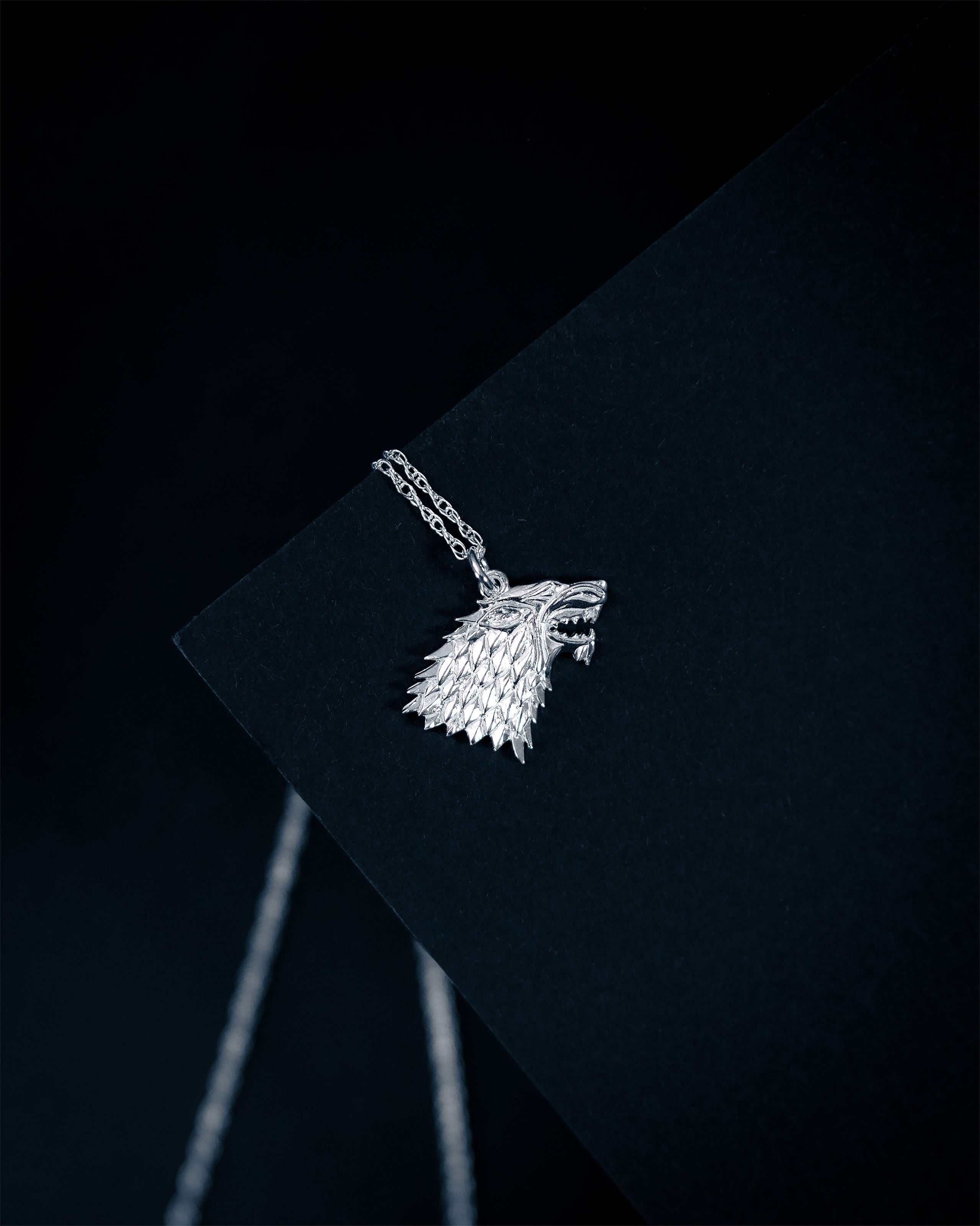Immagine del prodotto Game of Thrones - Collana con stemma Stark in argento