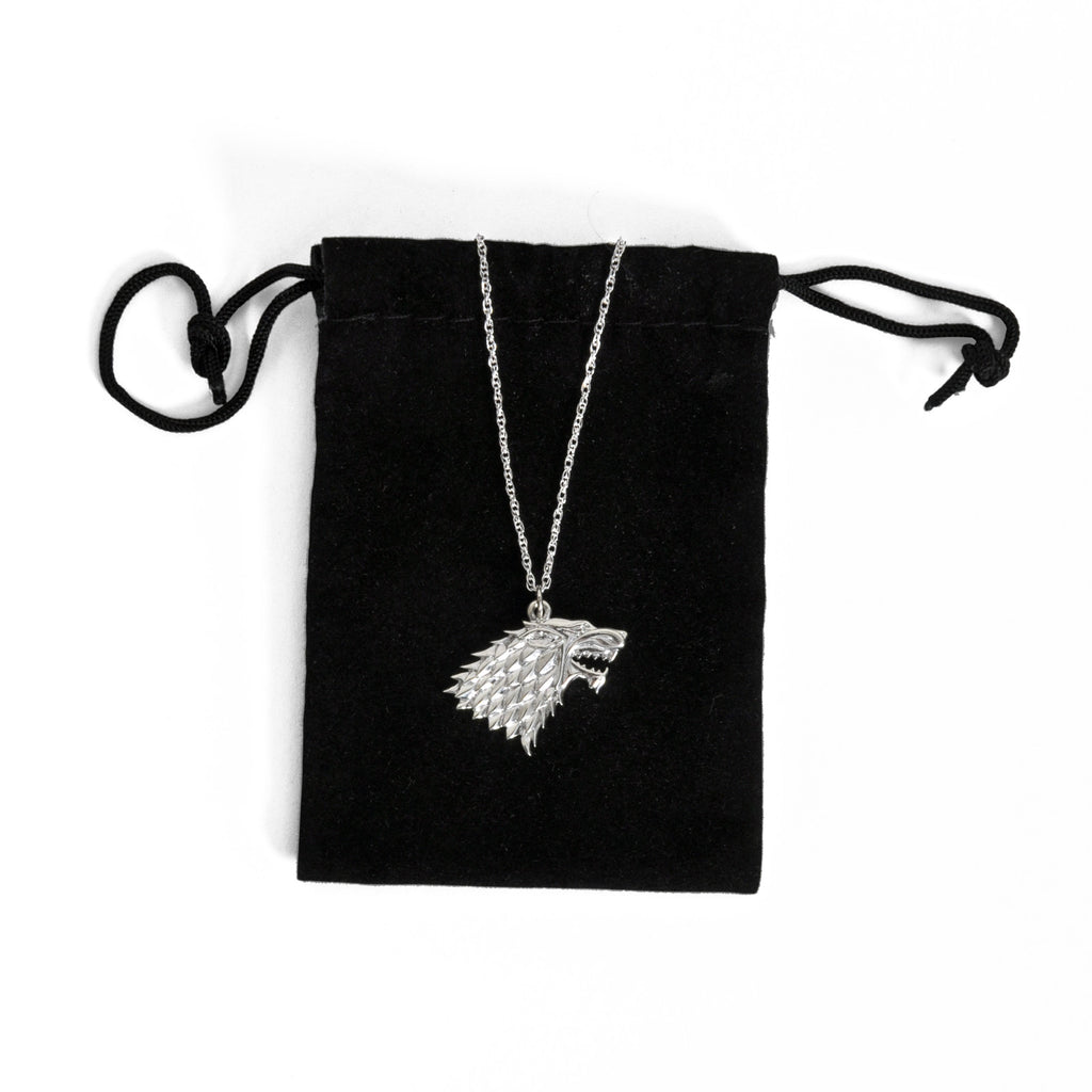 Immagine del prodotto Game of Thrones - Collana con stemma Stark in argento