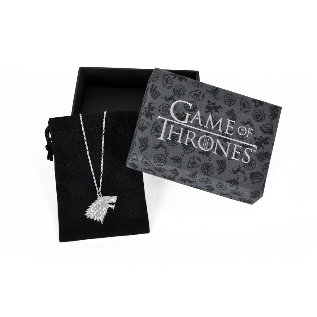 Immagine del prodotto Game of Thrones - Collana con stemma Stark in argento