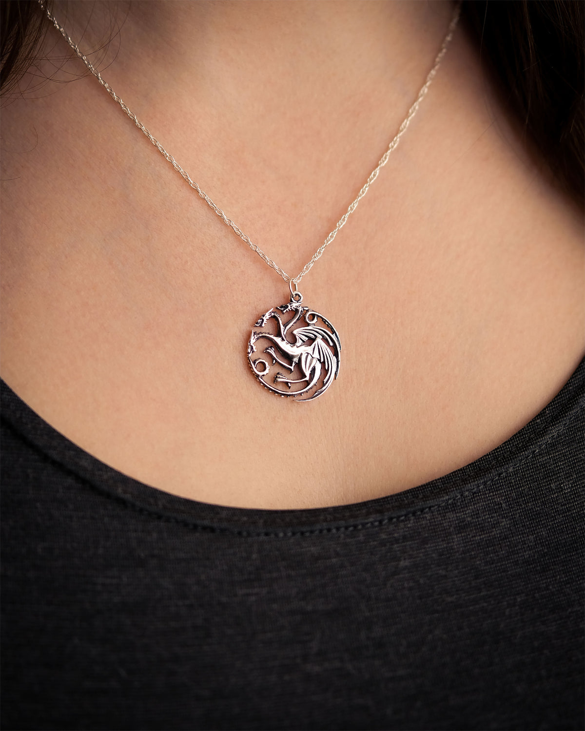 Immagine del prodotto Game of Thrones - Collana con stemma Targaryen