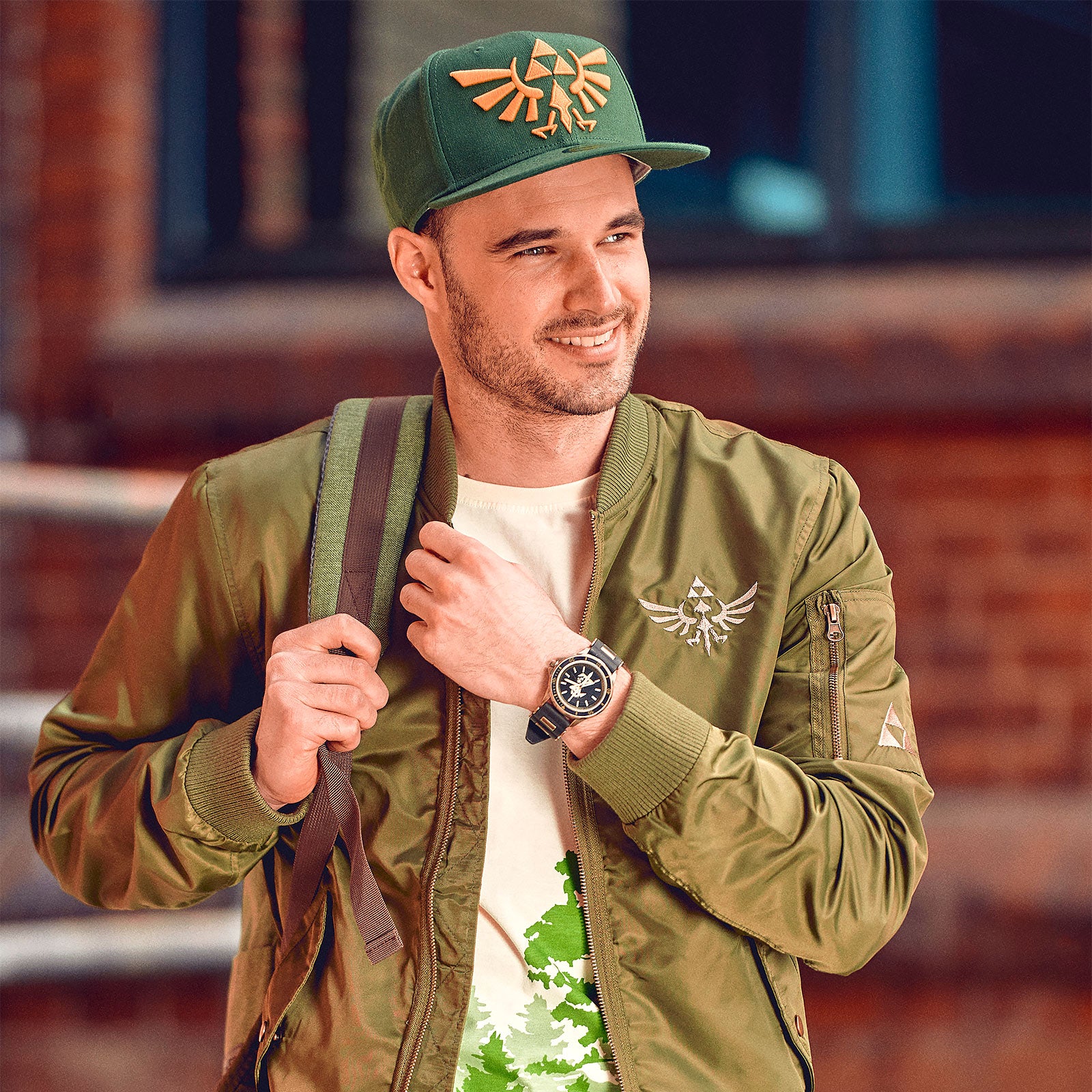 Immagine del prodotto Zelda - Cappellino Snapback Logo Verde