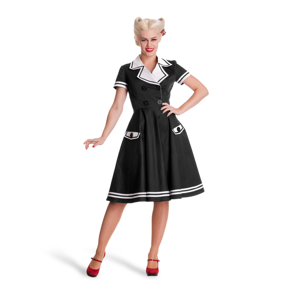 Immagine del prodotto Vestito da marinaio Rockabilly nero