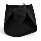 Immagine del prodotto Cappello di feltro con piuma nera