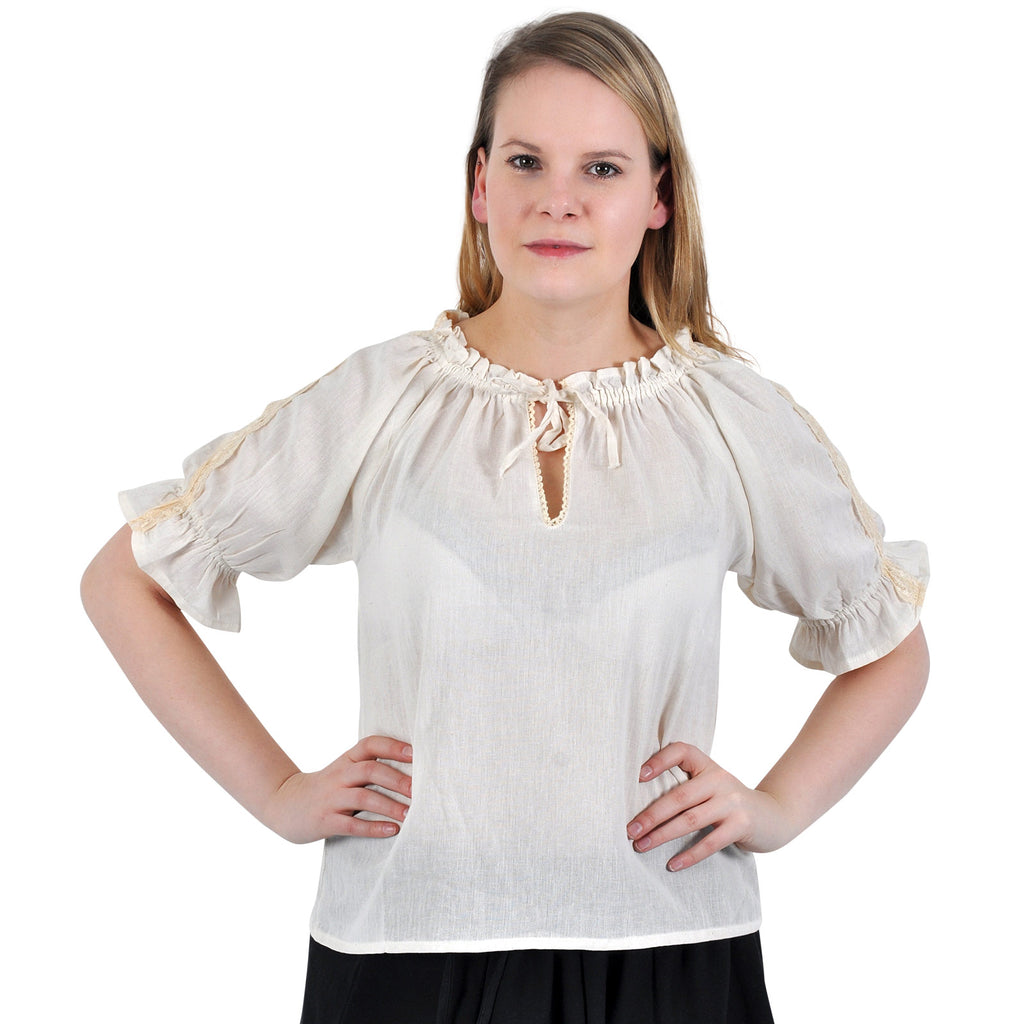 Immagine del prodotto Blusa Luisa a maniche corte naturale