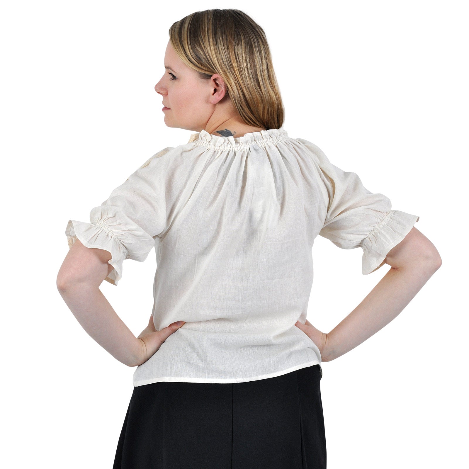 Immagine del prodotto Blusa Luisa a maniche corte naturale